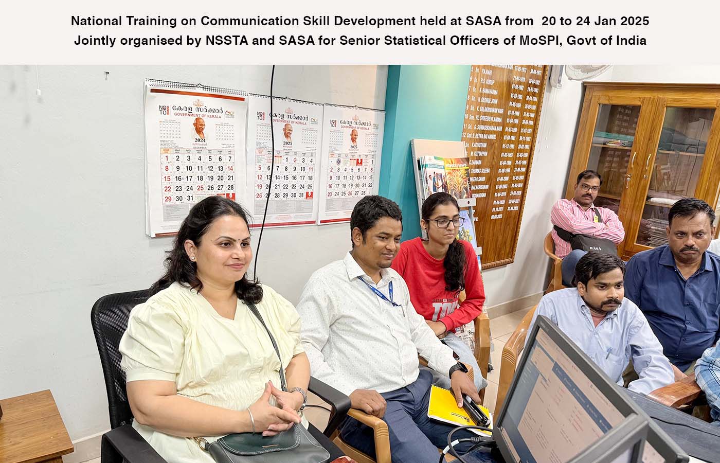 Visit of SSO trainees to the Directorate of DES on 21-01-2025.