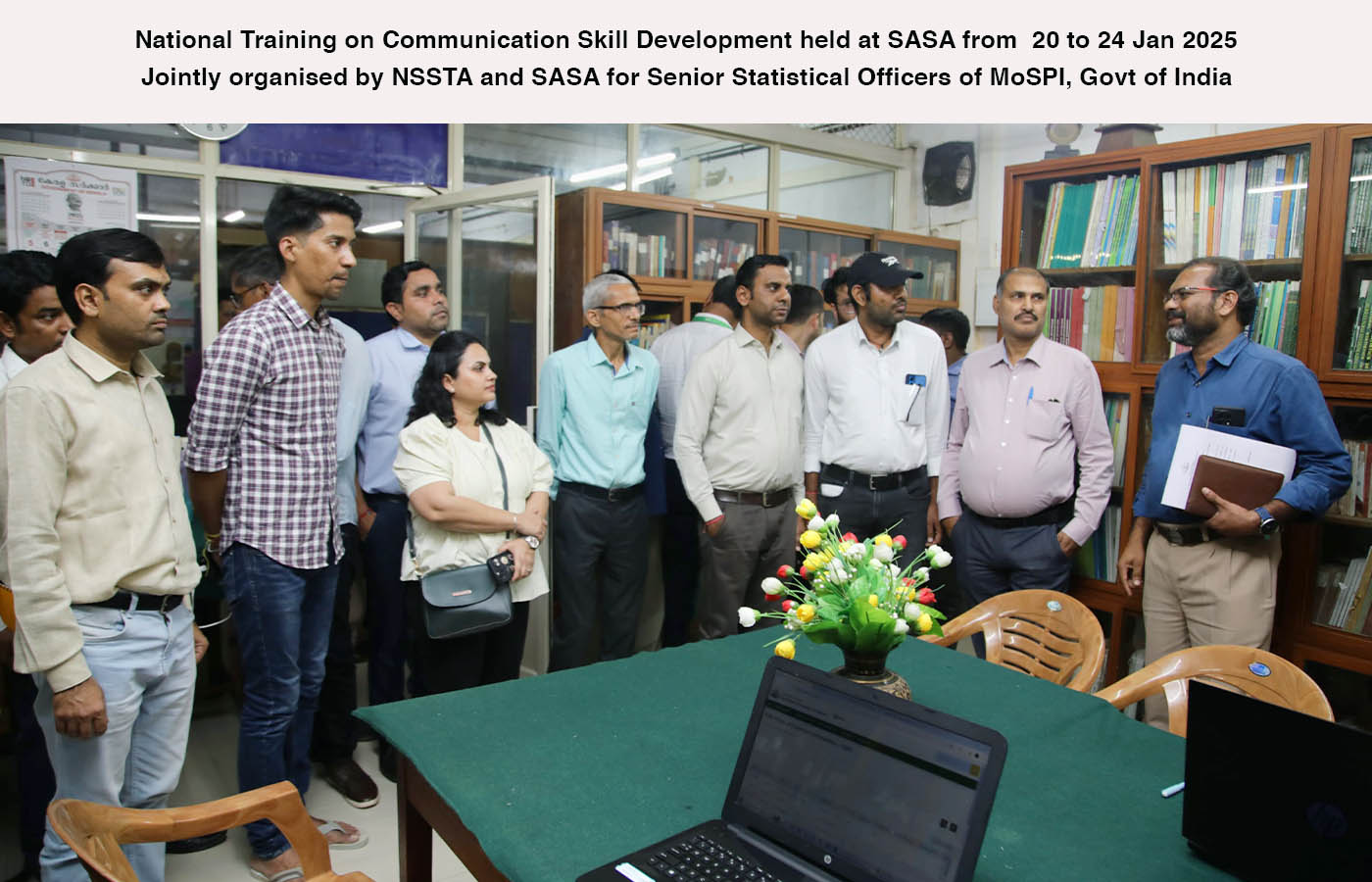 Visit of SSO trainees to the Directorate of DES on 21-01-2025.