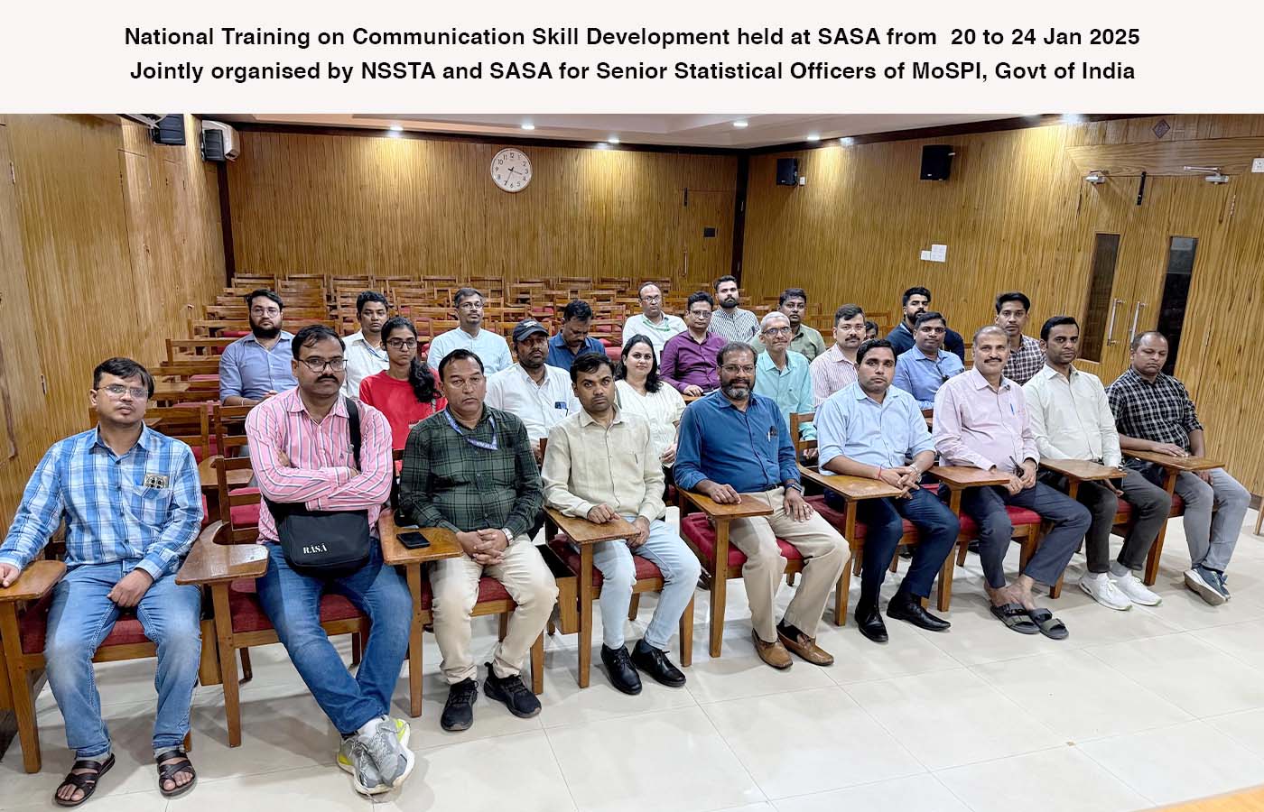 Visit of SSO trainees to the Directorate of DES on 21-01-2025.