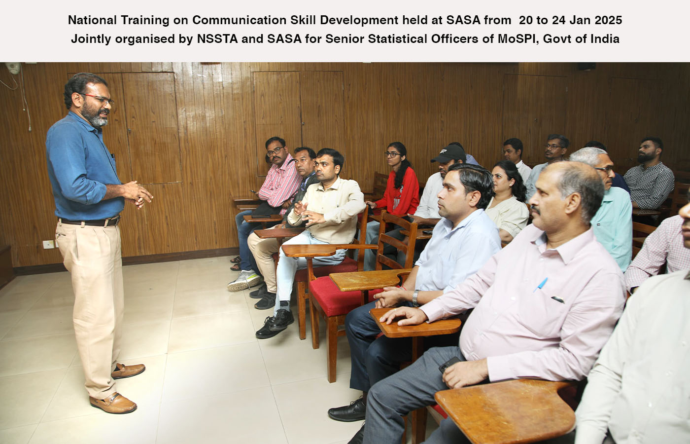 Visit of SSO trainees to the Directorate of DES on 21-01-2025.