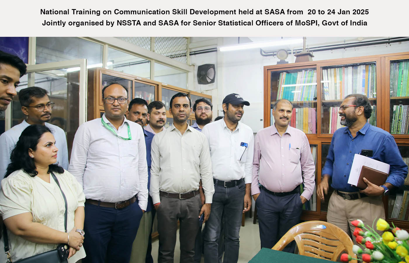 Visit of SSO trainees to the Directorate of DES on 21-01-2025.