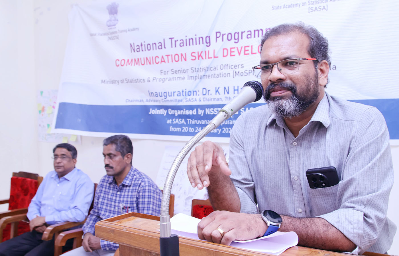 Valedictory function of training of SSOs held at SASA on 24-01-2025.