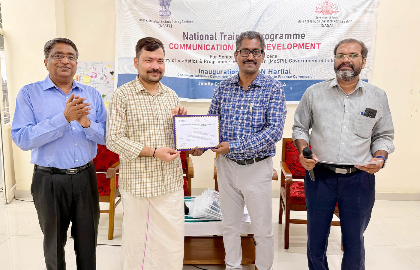 Valedictory function of training of SSOs held at SASA on 24-01-2025.