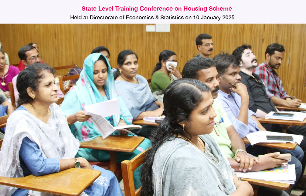 State level training on Housing scheme held on 10-01-2025.