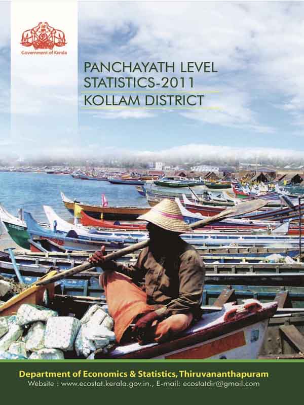 Panchayat level statistics 2011 Kollam district