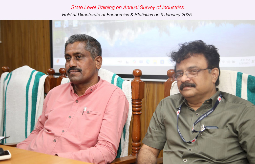 State level Training on ASI held at DES directorate on 9 Jan 2025.