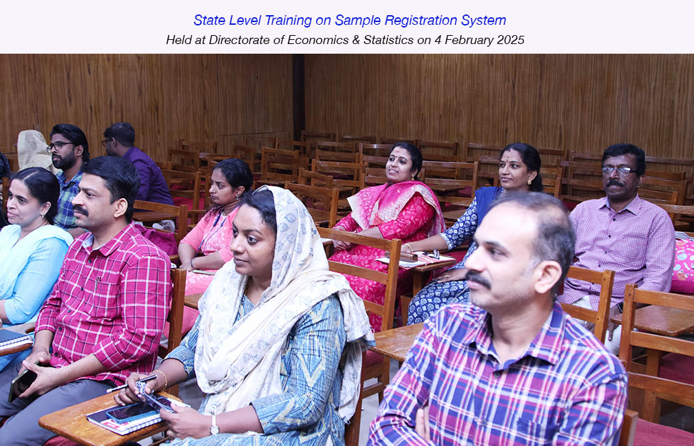 State level SRS Annual Training held at Directorate of DES on 4 Feb 2025.