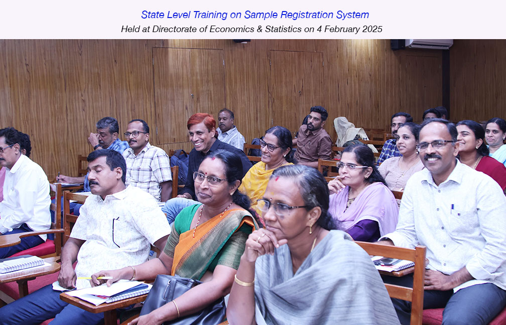 State level SRS Annual Training held at Directorate of DES on 4 Feb 2025.