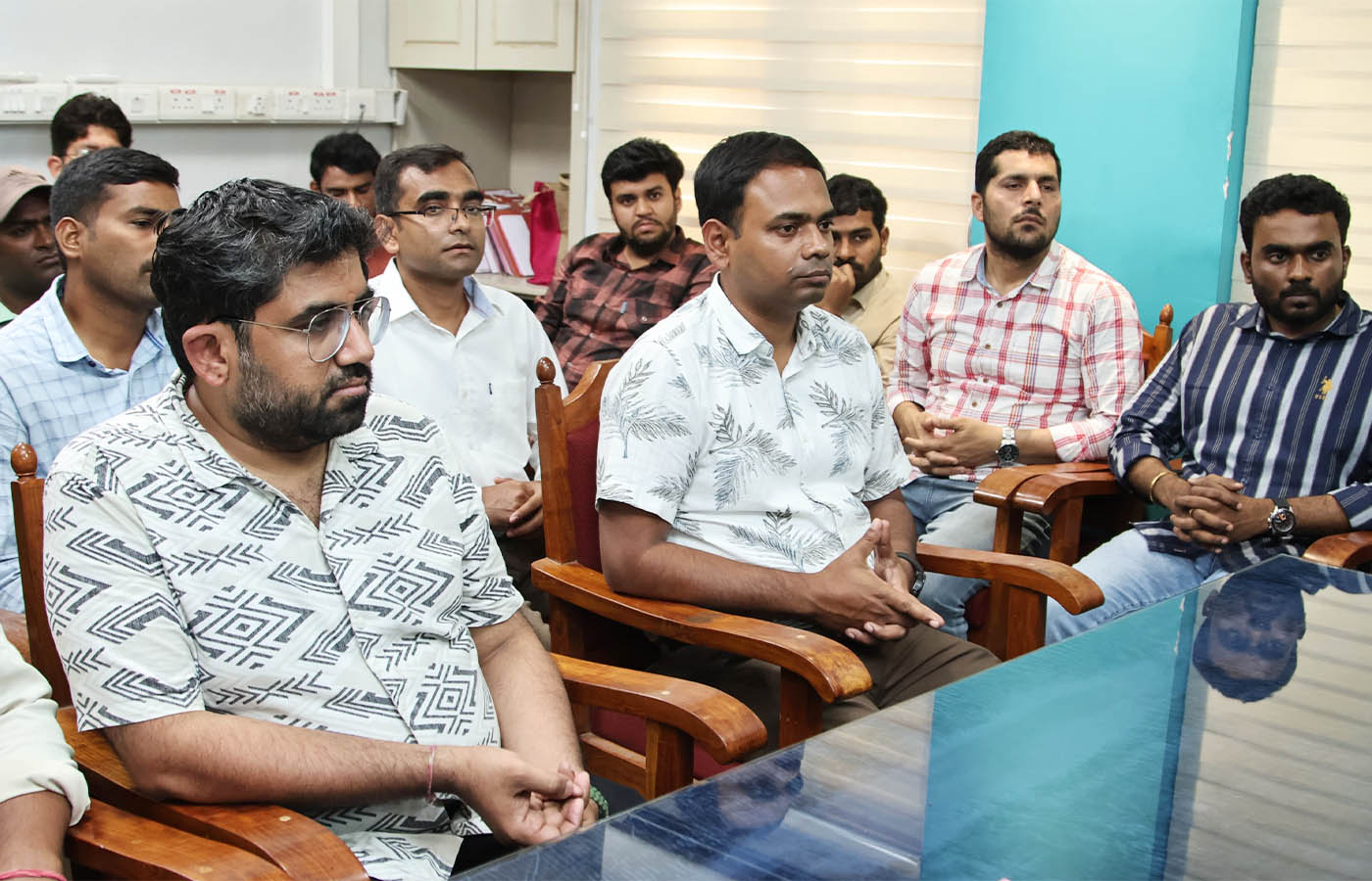 Visit of Junior Statistical Officers to the Directorate on 19-02-2025- interaction with the Director.