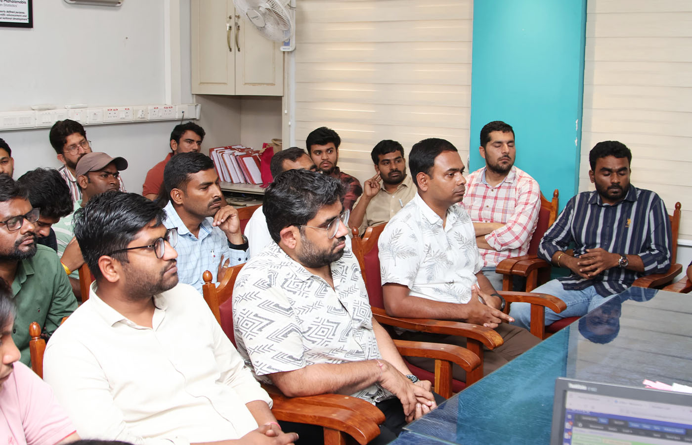 Visit of Junior Statistical Officers to the Directorate on 19-02-2025- interaction with the Director.