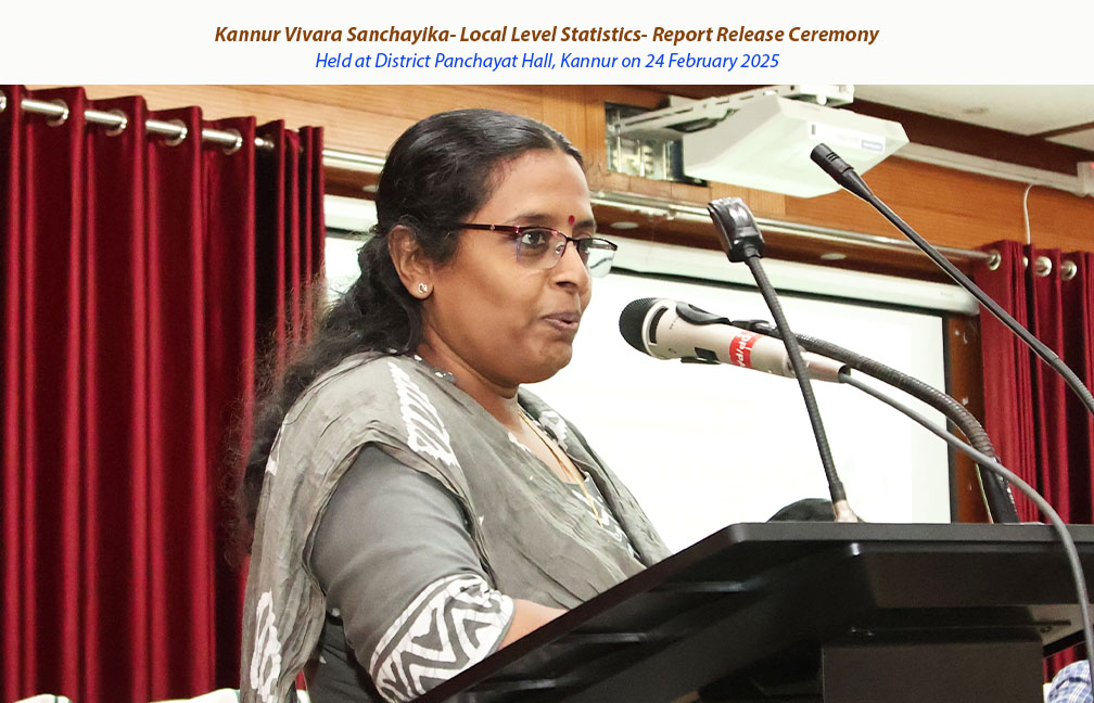 Release ceremony of Kannur Vivarasanchayika Reports held at Kannur on 24 February 2025