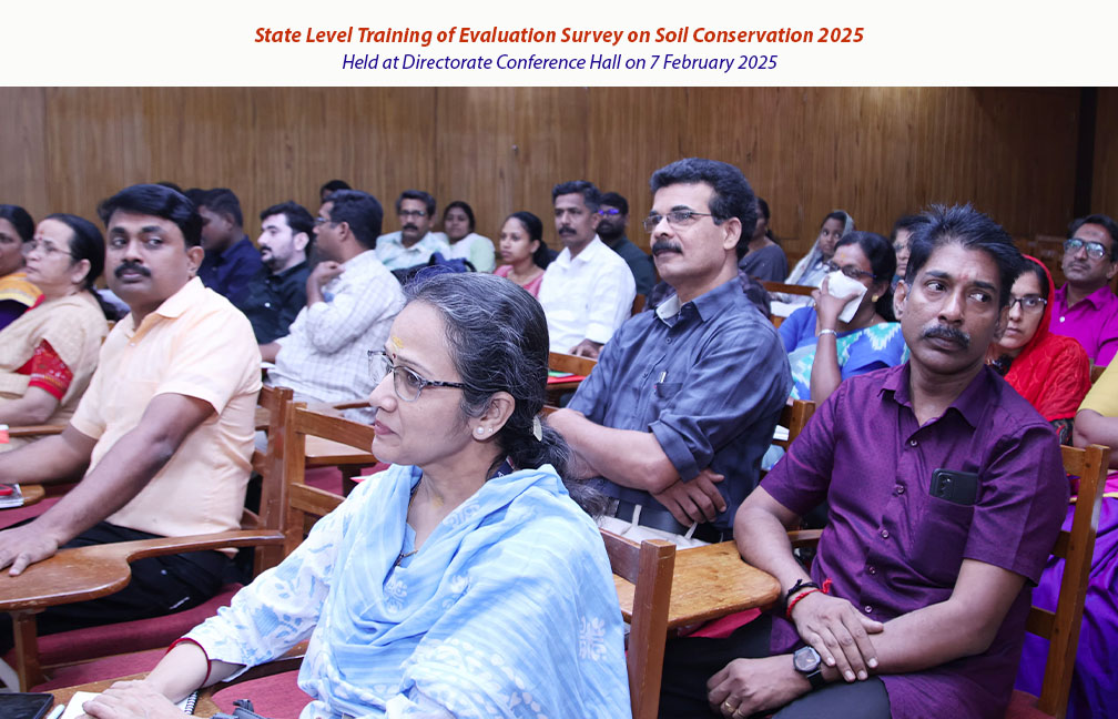 State level training of Evaluation Survey held at directorate on 07-02-2025.