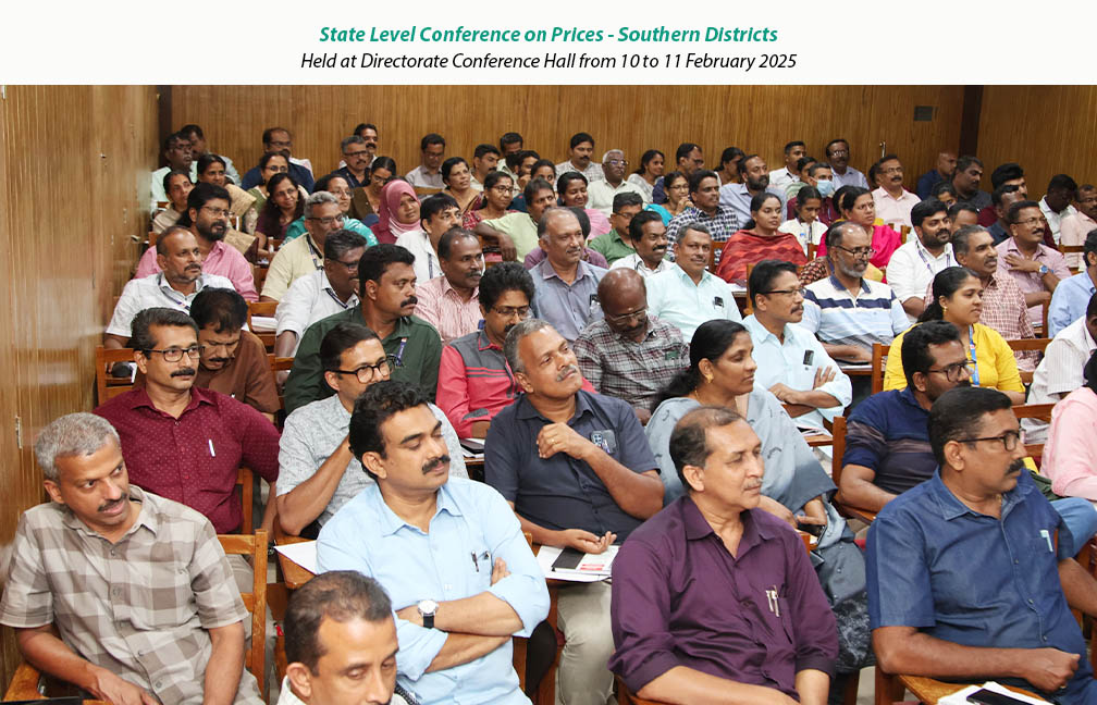 Southern regional training conference on Prices held at directorate from 10 to 11 February 2025.