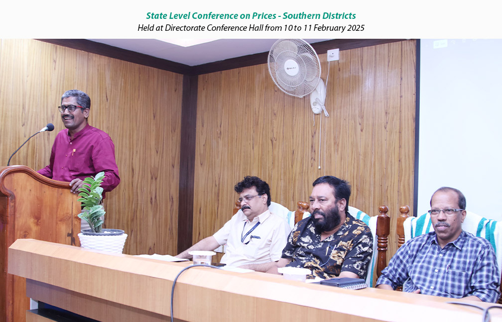 Southern regional training conference on Prices held at directorate from 10 to 11 February 2025.