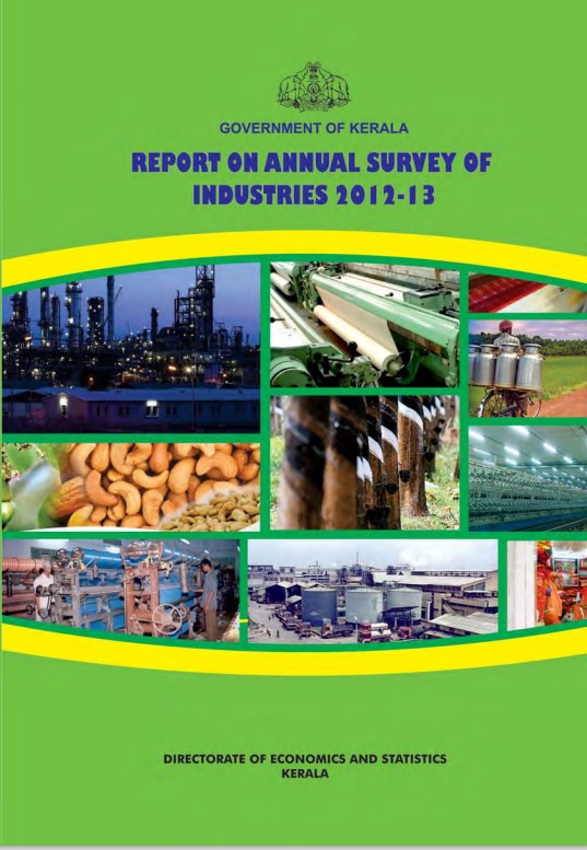Annual Survey of Industries  2012-13