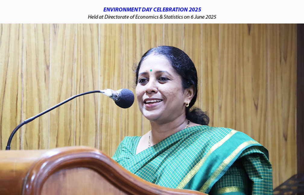 Environment day celebration held at Directorate of Economics & Statistics on 06-06-2025