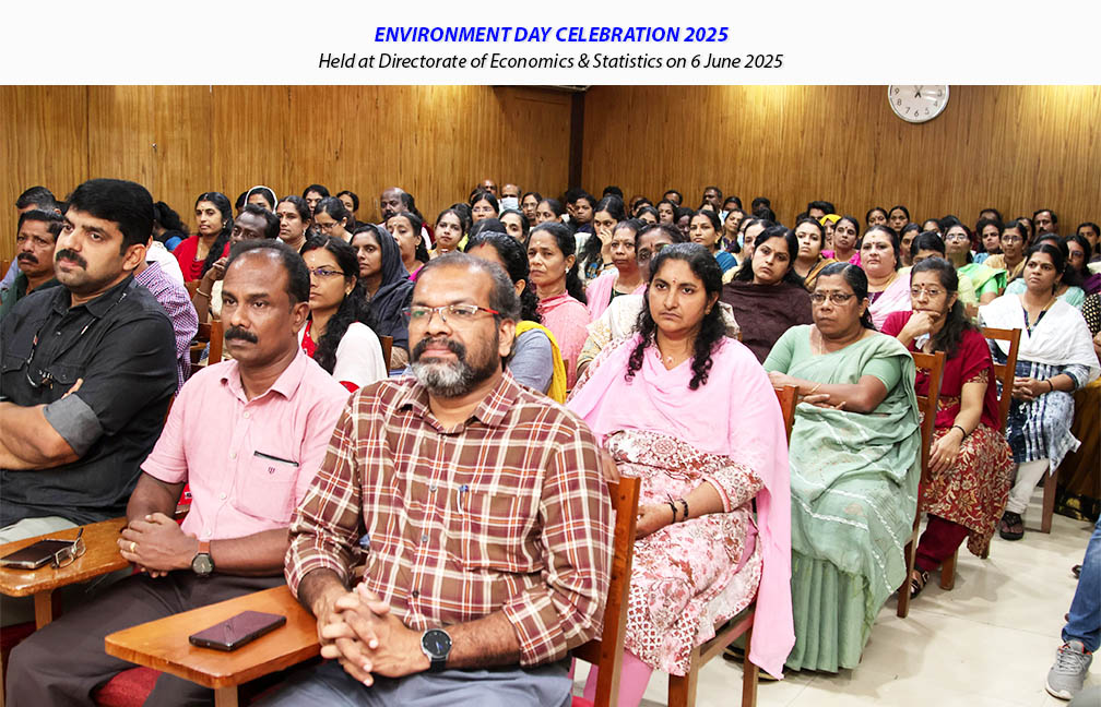 Environment day celebration held at Directorate of Economics & Statistics on 06-06-2025
