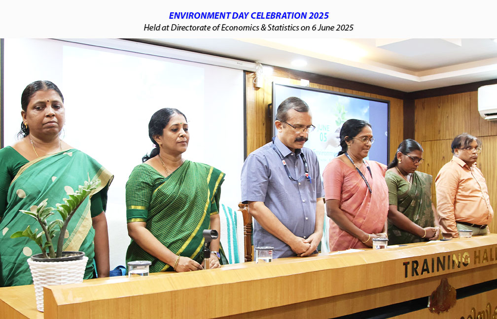 Environment day celebration held at Directorate of Economics & Statistics on 06-06-2025