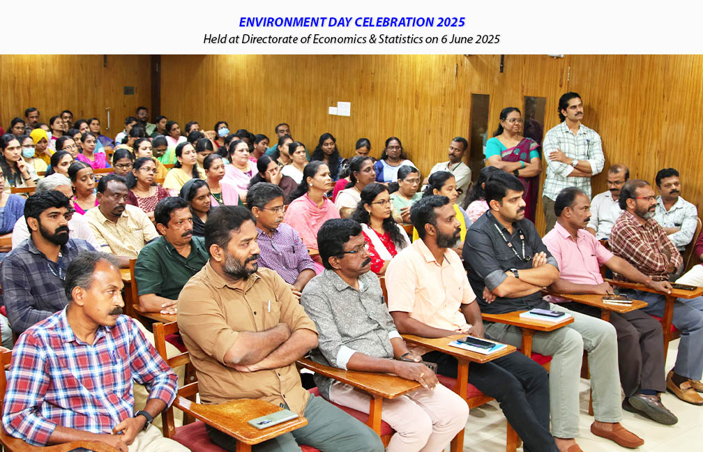 Environment day celebration held at Directorate of Economics & Statistics on 06-06-2025