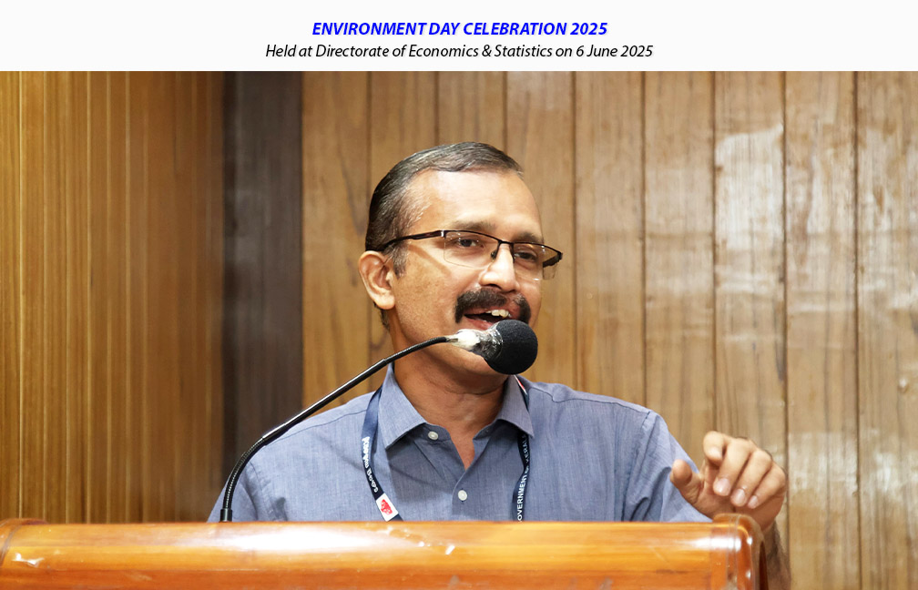 Environment day celebration held at Directorate of Economics & Statistics on 06-06-2025