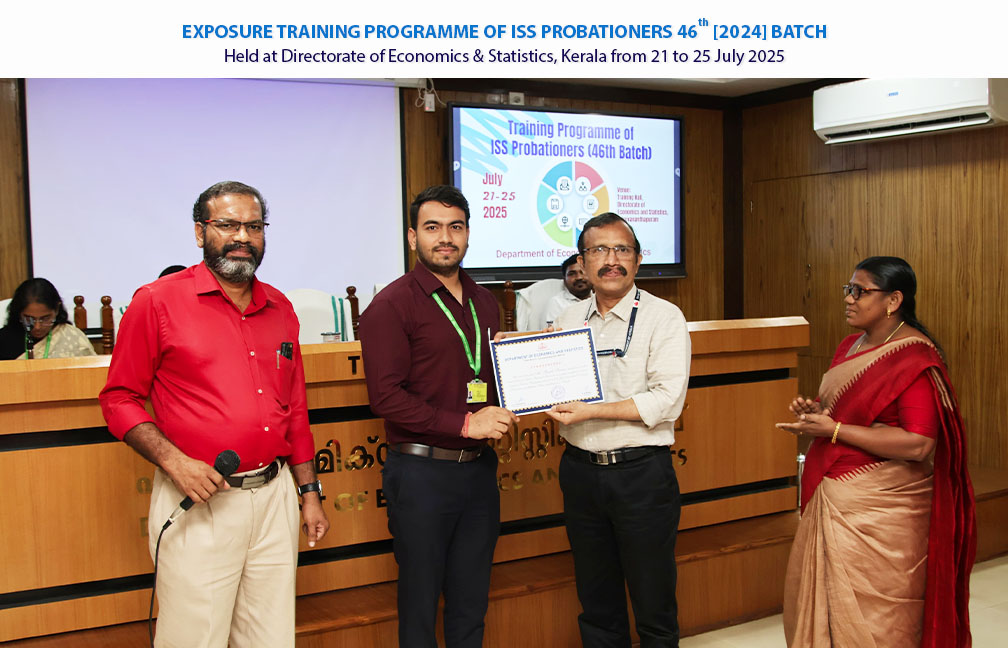 Valedictory function of Exposure training of ISS probationers held on 25-07-2025.