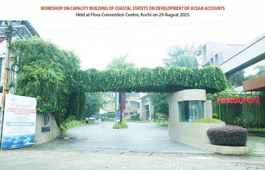 National Workshop on Ocean Accounts organised by MoSPI & DES Kerala at Flora Airport Hotel & Convention Centre, Nedumbasery, Kochi on 29-08-2025