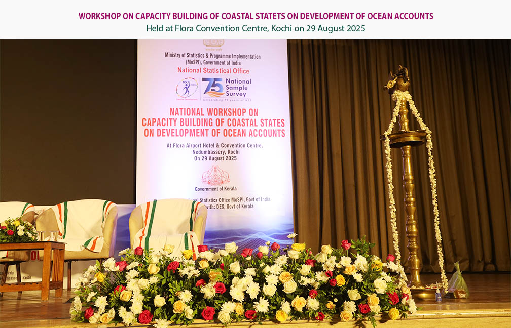National Workshop on Ocean Accounts organised by MoSPI & DES Kerala at Kochi on 29-08-2025