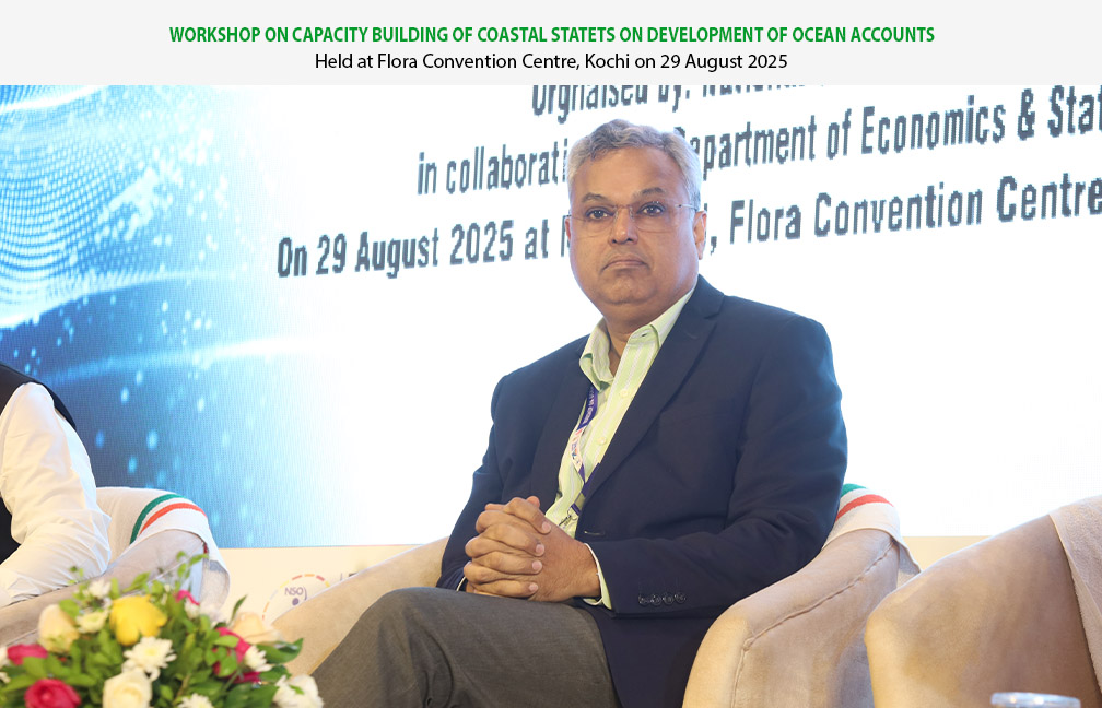 Dr. Saurabh Gharg IAS, Secretary MoSPI, the Chief Guest of the Workshop