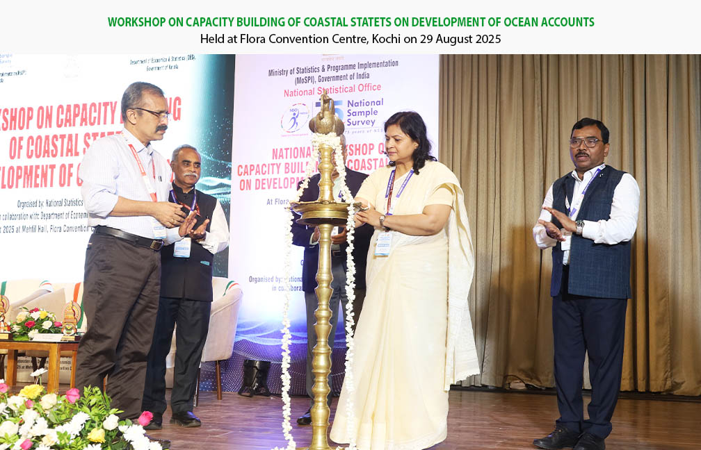 National Workshop on Ocean Accounts organised by MoSPI & DES Kerala at Kochi on 29-08-2025