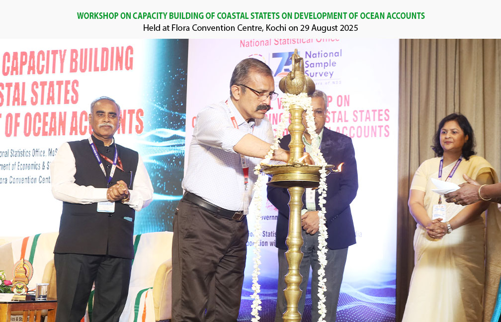 National Workshop on Ocean Accounts organised by MoSPI & DES Kerala at Kochi on 29-08-2025