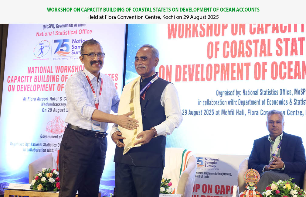 National Workshop on Ocean Accounts organised by MoSPI & DES Kerala at Kochi on 29-08-2025