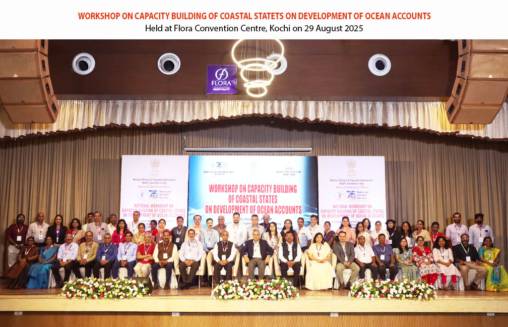 National Workshop on Ocean Accounts organised by MoSPI & DES Kerala at Kochi on 29-08-2025