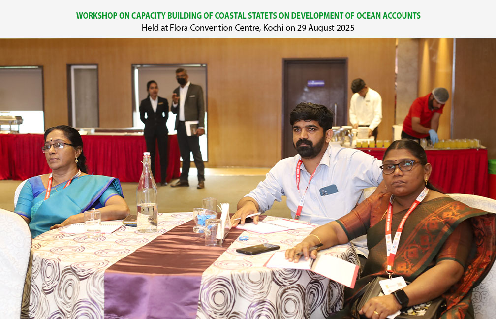 Workshop on Ocean Accounts held at Kochi on 29-08-2025