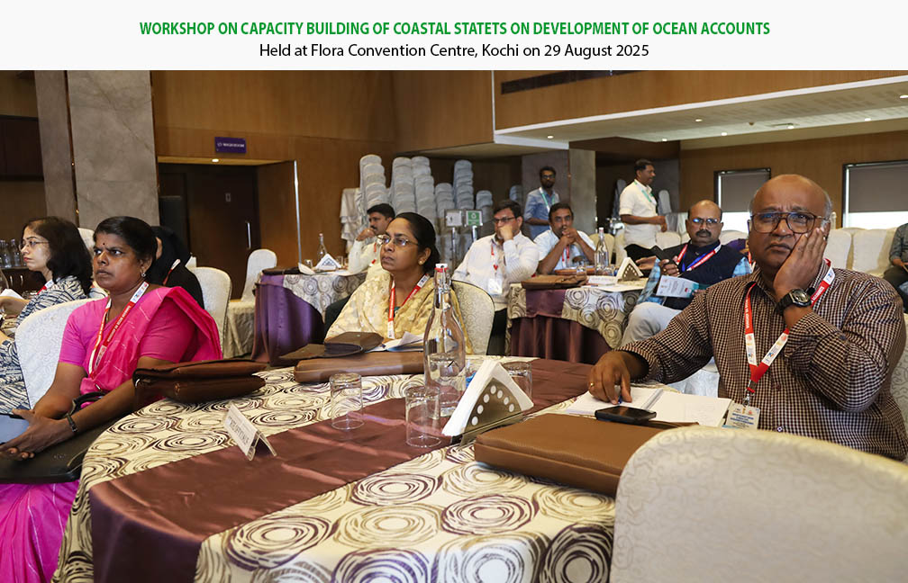 National Workshop on Ocean Accounts organised by MoSPI & DES Kerala at Kochi on 29-08-2025