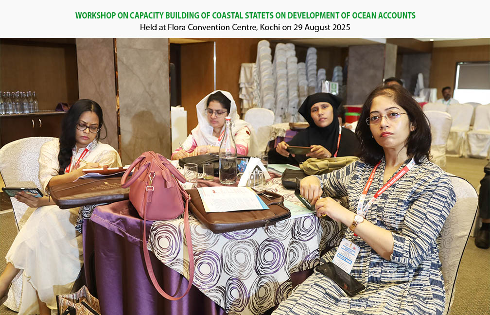 National Workshop on Ocean Accounts organised by MoSPI & DES Kerala at Kochi on 29-08-2025