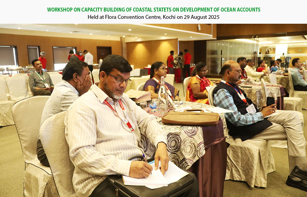 National Workshop on Ocean Accounts organised by MoSPI & DES Kerala at Kochi on 29-08-2025