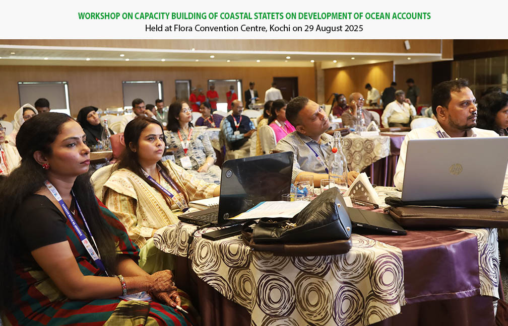National Workshop on Ocean Accounts organised by MoSPI & DES Kerala at Kochi on 29-08-2025