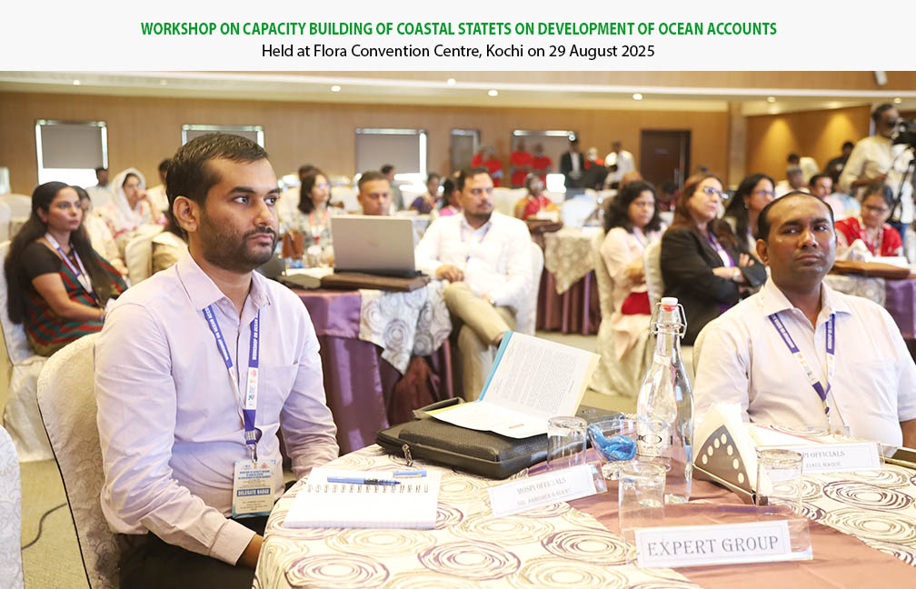 National Workshop on Ocean Accounts organised by MoSPI & DES Kerala at Kochi on 29-08-2025