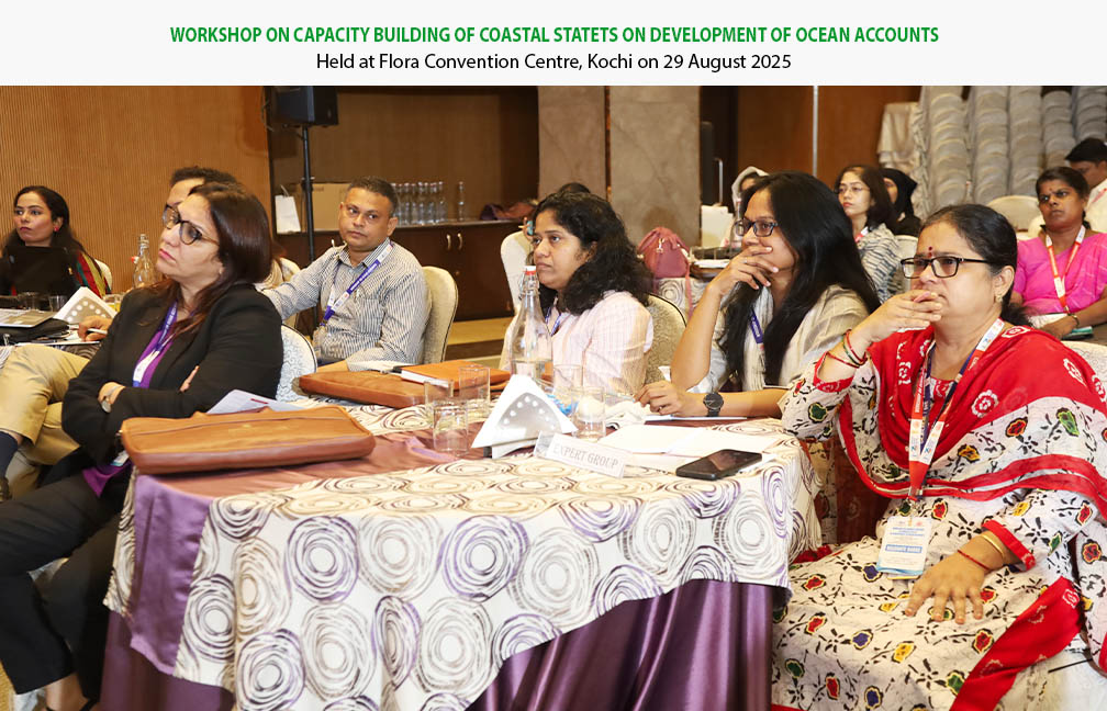 National Workshop on Ocean Accounts organised by MoSPI & DES Kerala at Kochi on 29-08-2025