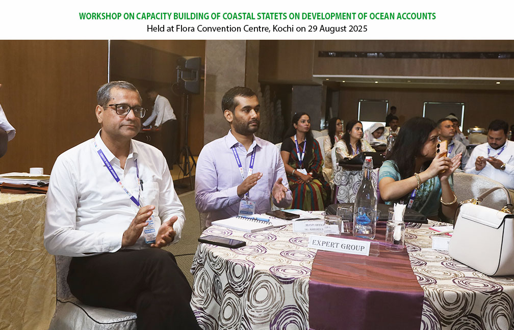 National Workshop on Ocean Accounts organised by MoSPI & DES Kerala at Kochi on 29-08-2025