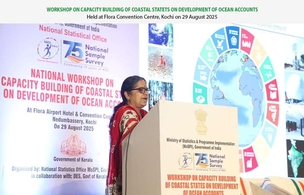 Technical Session 5: By Dr. P V Nagamani, Group Head, Ocean Sciences Group, NSRSC, Hyderabad on "Geo spatial data integration for ocean focused ecosystem accounting"