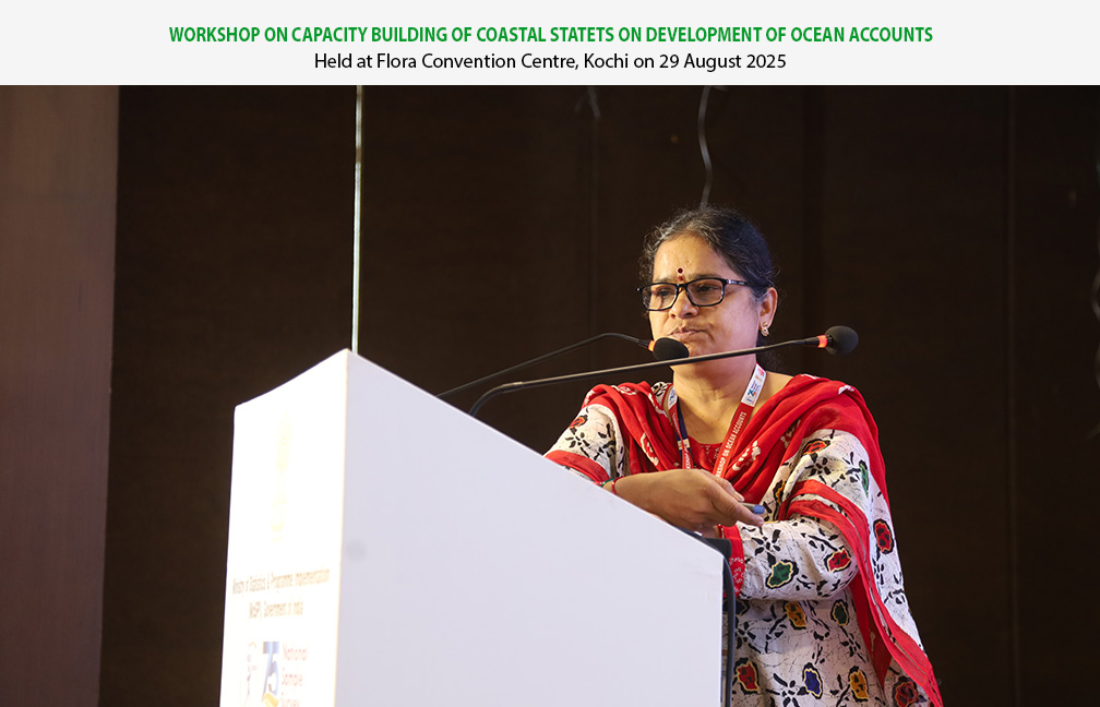 Technical Session 5: By Dr. P V Nagamani, Group Head, Ocean Sciences Group, NSRSC, Hyderabad on "Geo spatial data integration for ocean focused ecosystem accounting"