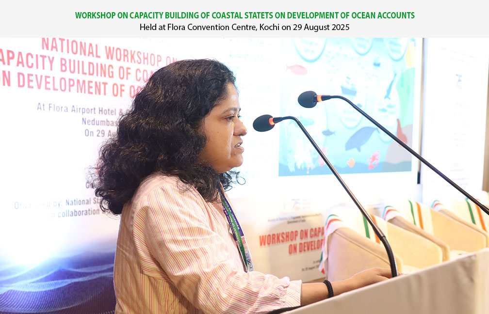 Technical Session 7: By Dr. Smitha B R, Scientist E, CMLRE Kochi on "Climate change and Ocean Accounting- assessing impact on Marine Living Resources"