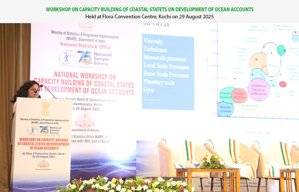 Technical Session 7: By Dr. Smitha B R, Scientist E, CMLRE Kochi on "Climate change and Ocean Accounting- assessing impact on Marine Living Resources"