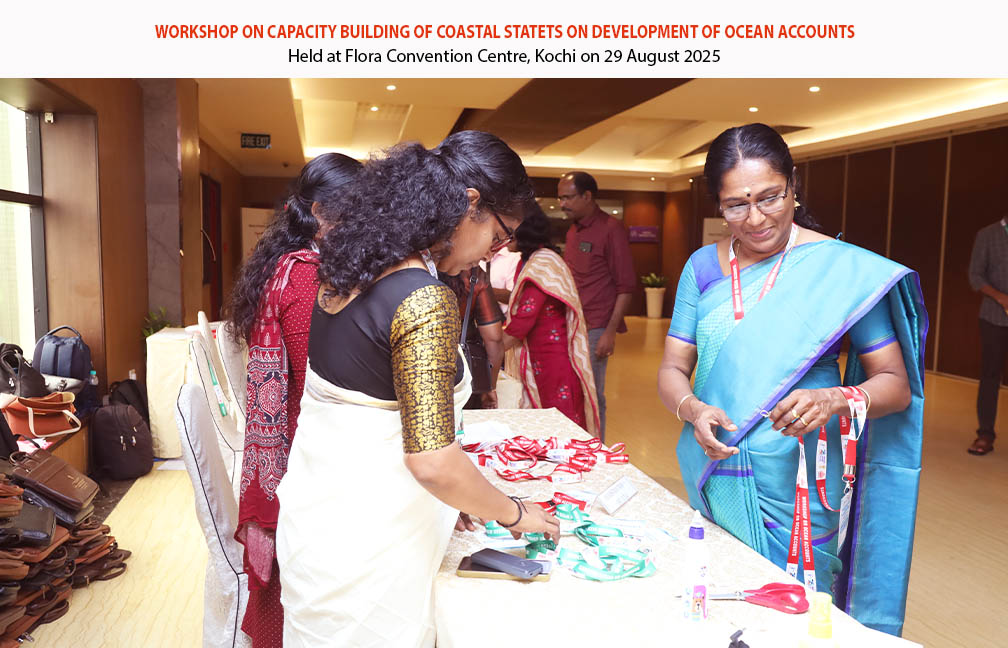 National Workshop on Ocean Accounts organised by MoSPI & DES Kerala at Kochi on 29-08-2025
