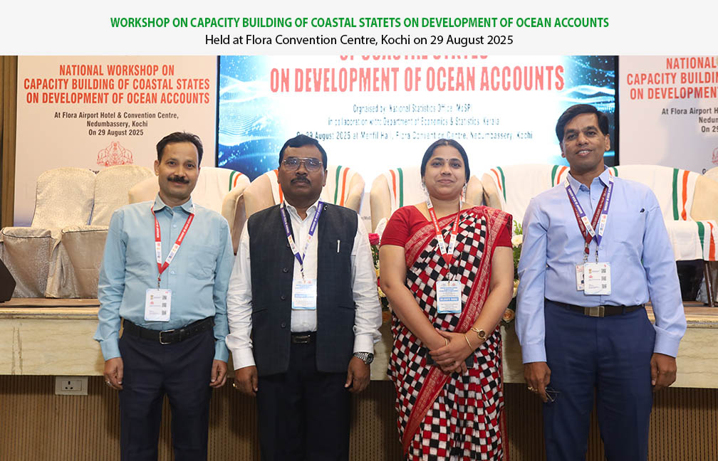 National Workshop on Ocean Accounts organised by MoSPI & DES Kerala at Kochi on 29-08-2025