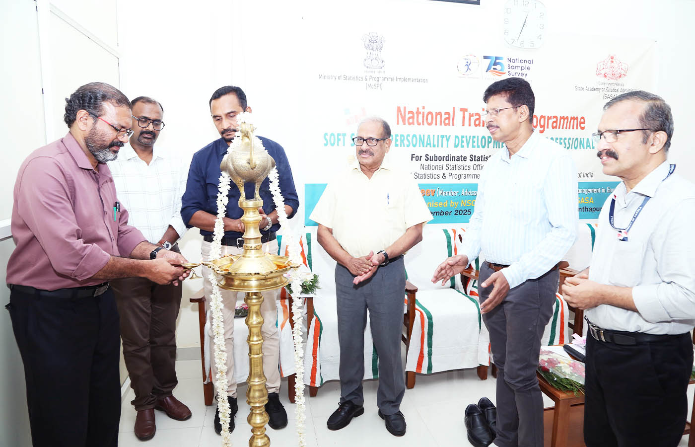 Training Programme on Soft Skills for Subordinate Statistical Service Officers held at SASA from 22 to 26 Sept 2025