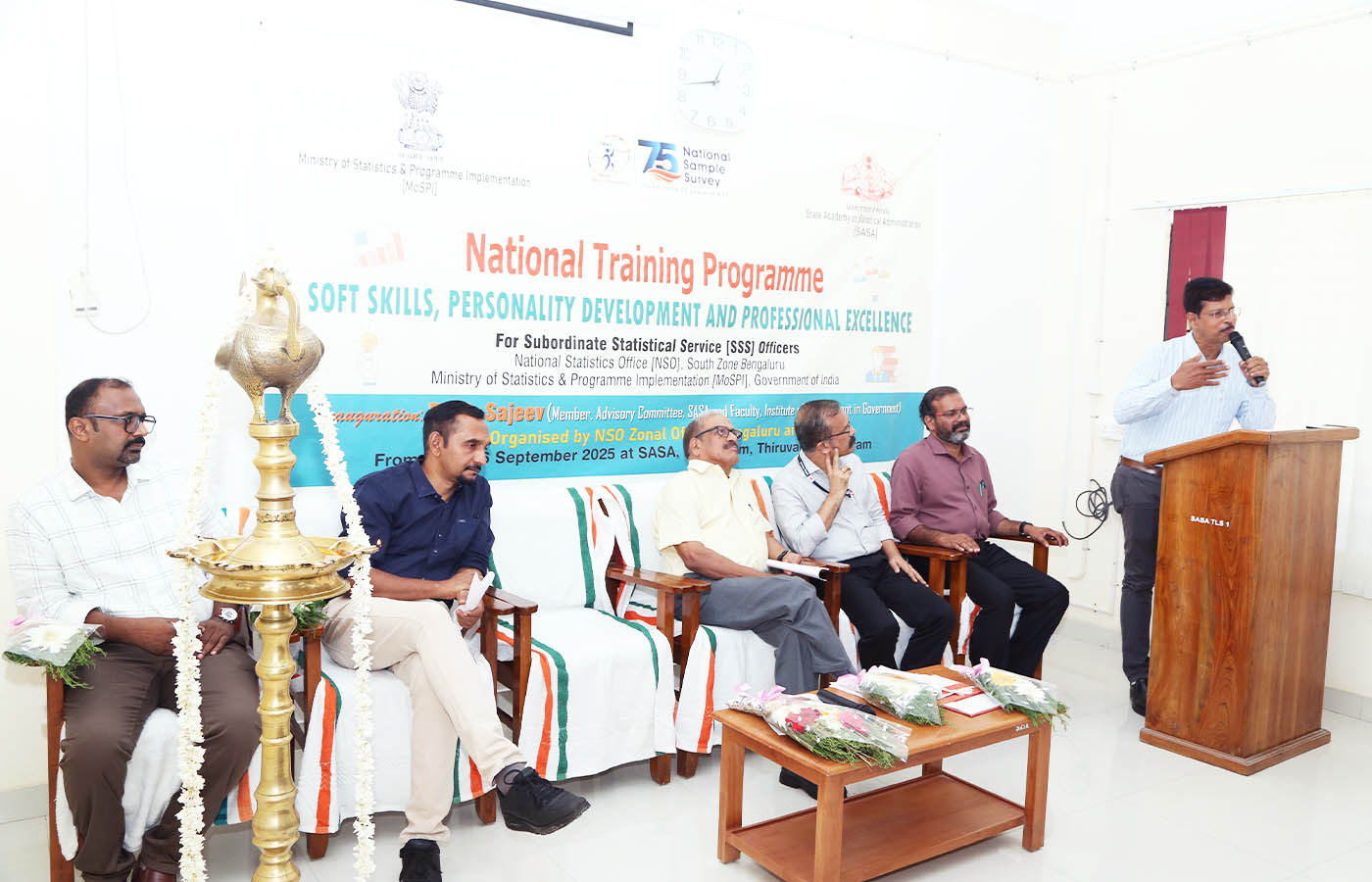 Training Programme on Soft Skills for Subordinate Statistical Service Officers held at SASA from 22 to 26 Sept 2025