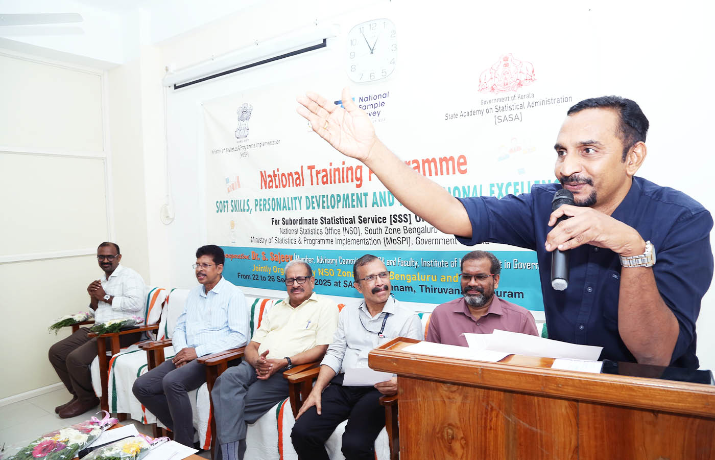 Training Programme on Soft Skills for Subordinate Statistical Service Officers held at SASA from 22 to 26 Sept 2025