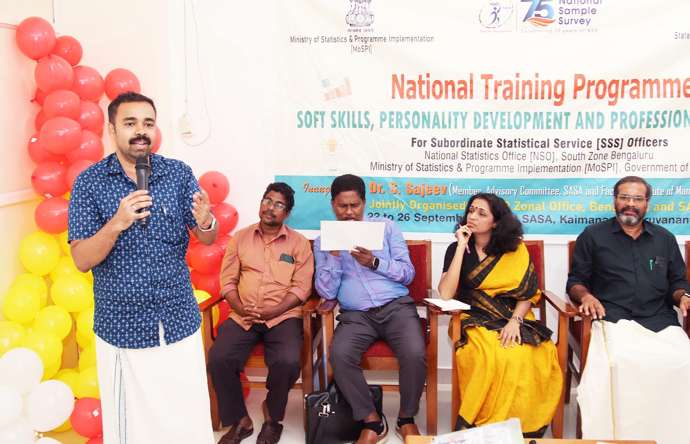 Training Programme on Soft Skills for Subordinate Statistical Service Officers held at SASA from 22 to 26 Sept 2025